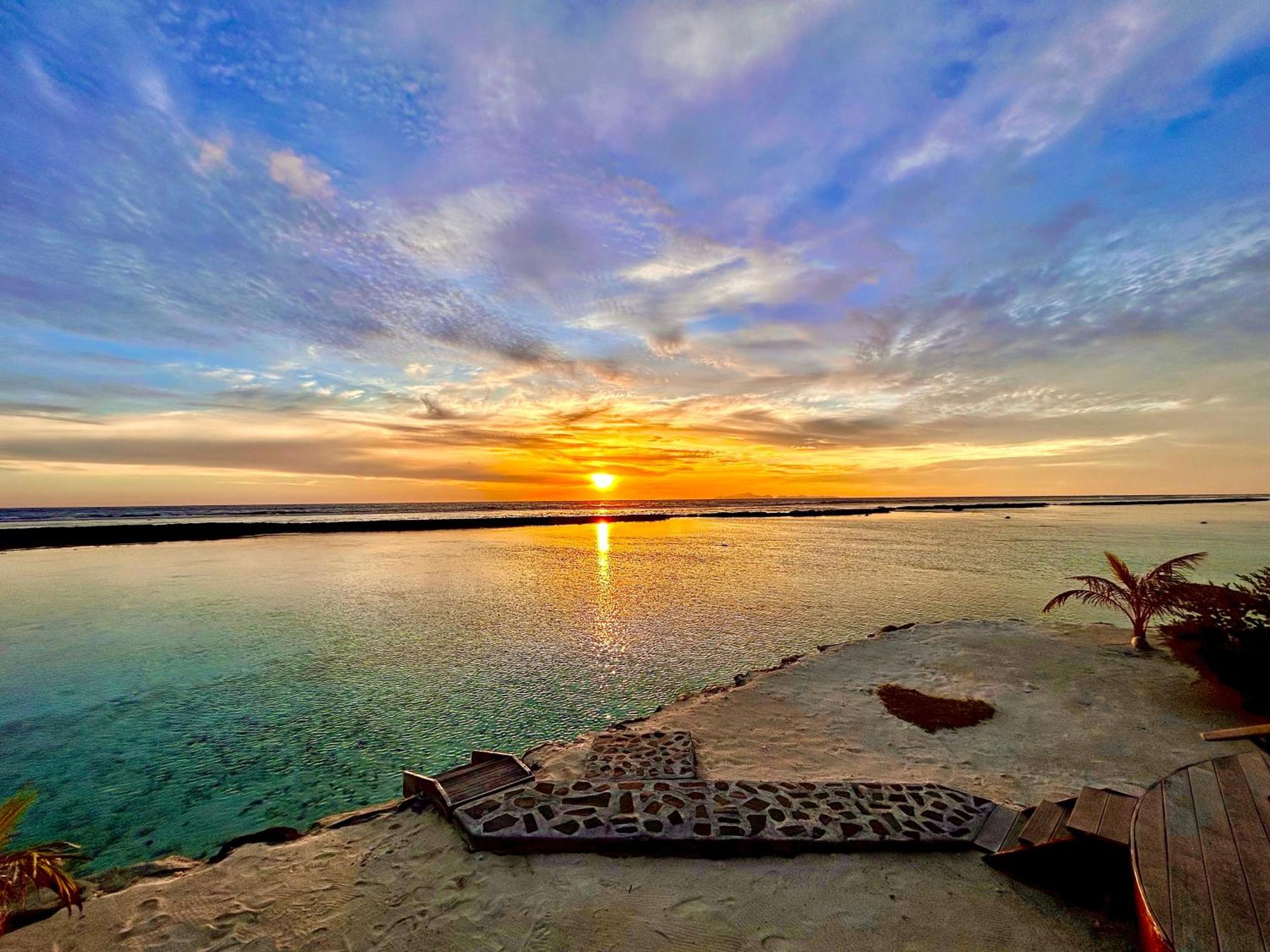 Eden Private Island Tahaa Hotel Patio  Ngoại thất bức ảnh