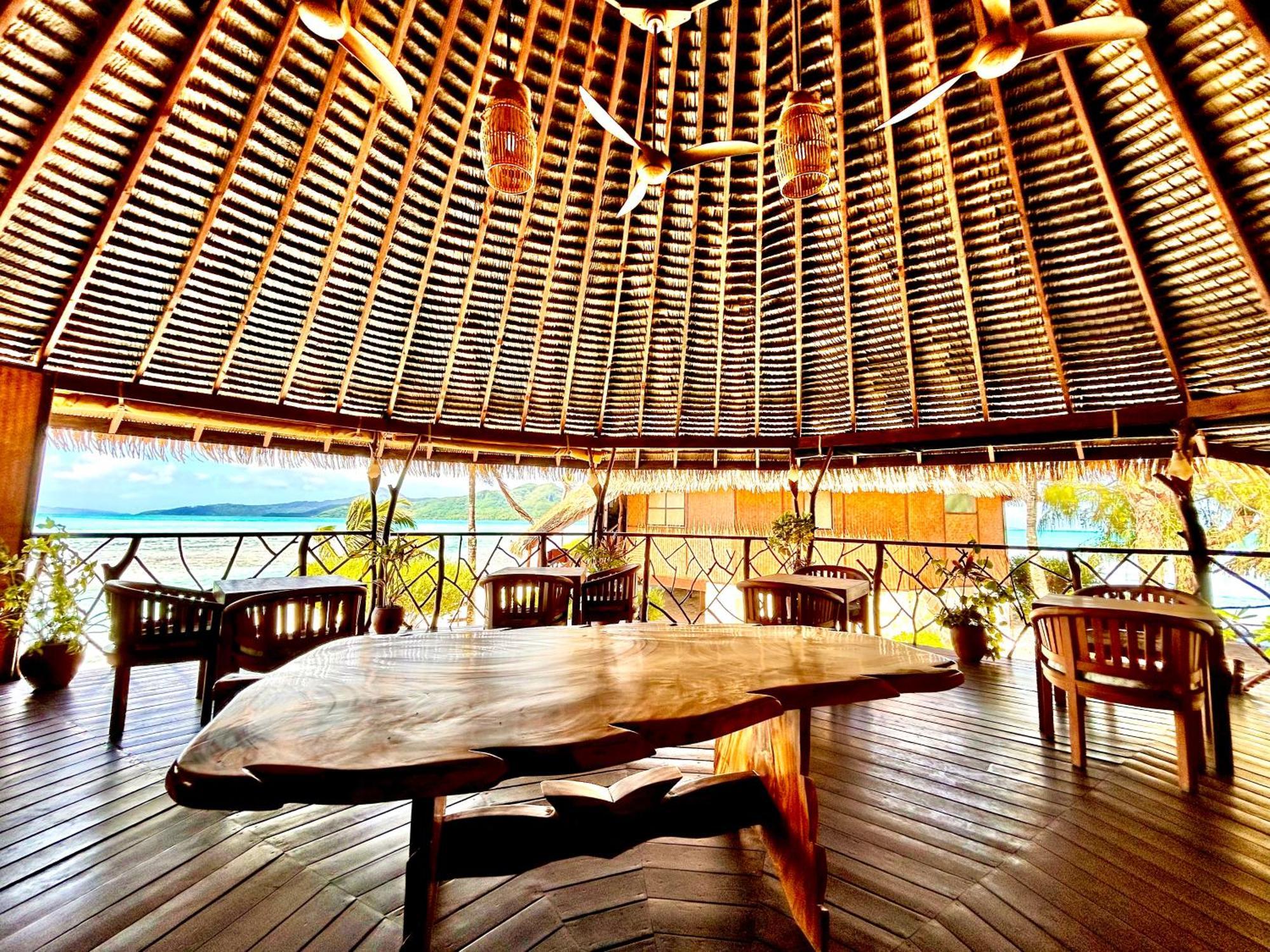 Eden Private Island Tahaa Hotel Patio  Ngoại thất bức ảnh