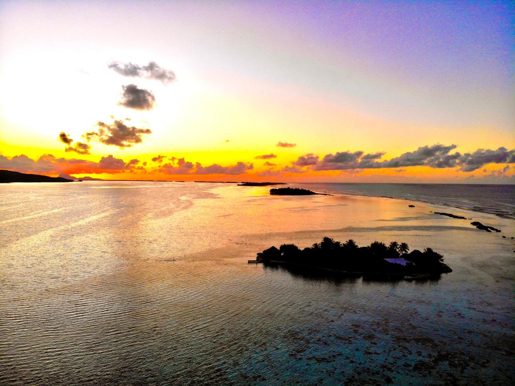 Eden Private Island Tahaa Hotel Patio  Ngoại thất bức ảnh