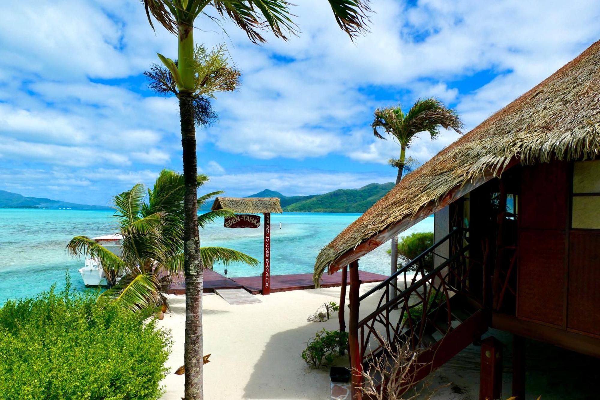 Eden Private Island Tahaa Hotel Patio  Ngoại thất bức ảnh