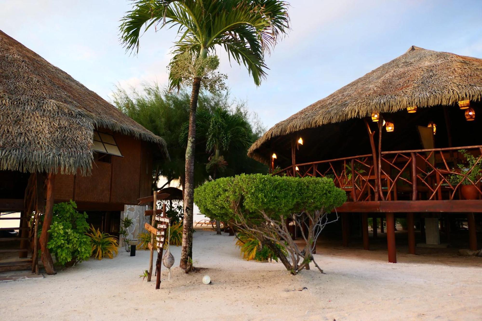 Eden Private Island Tahaa Hotel Patio  Ngoại thất bức ảnh