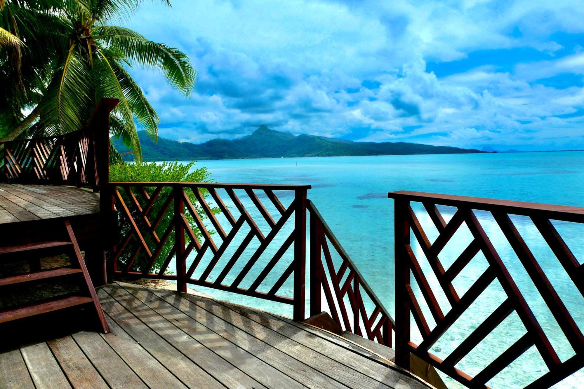 Eden Private Island Tahaa Hotel Patio  Ngoại thất bức ảnh