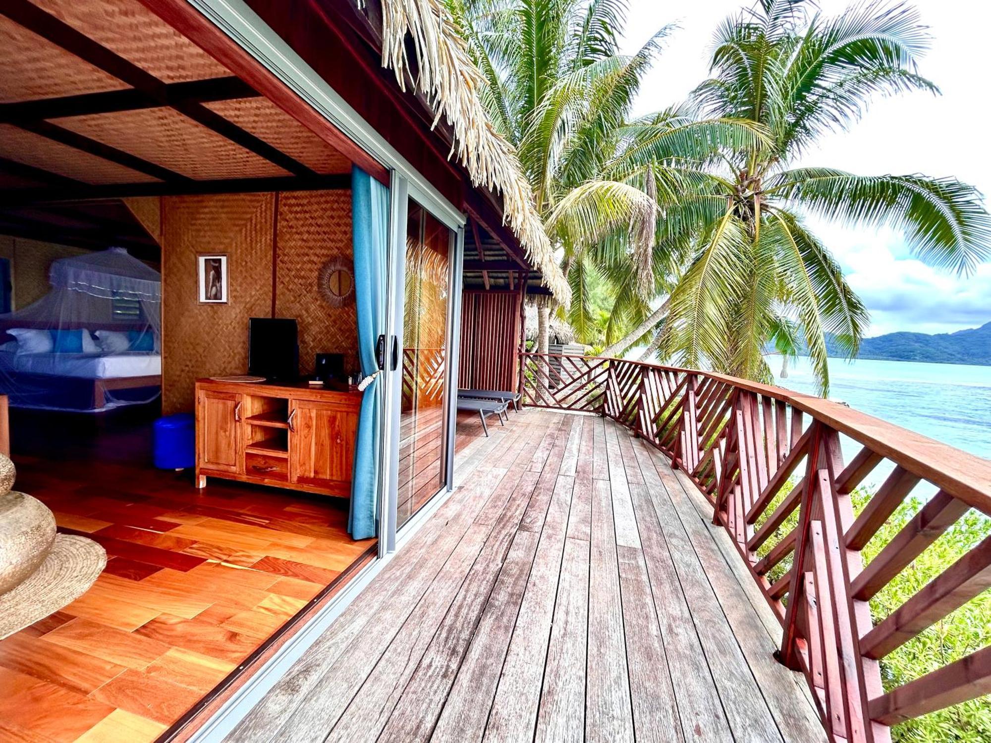 Eden Private Island Tahaa Hotel Patio  Ngoại thất bức ảnh