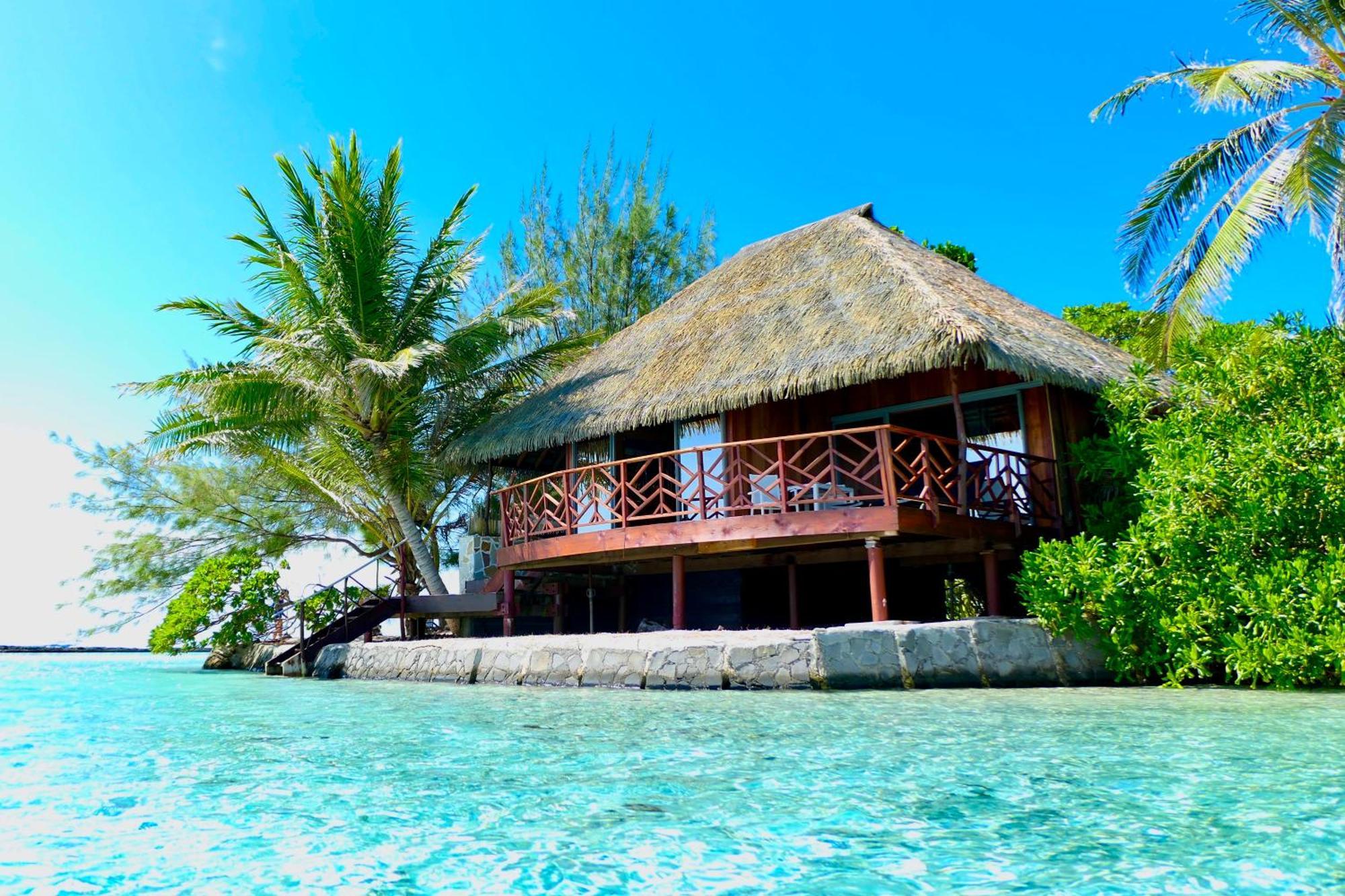 Eden Private Island Tahaa Hotel Patio  Ngoại thất bức ảnh