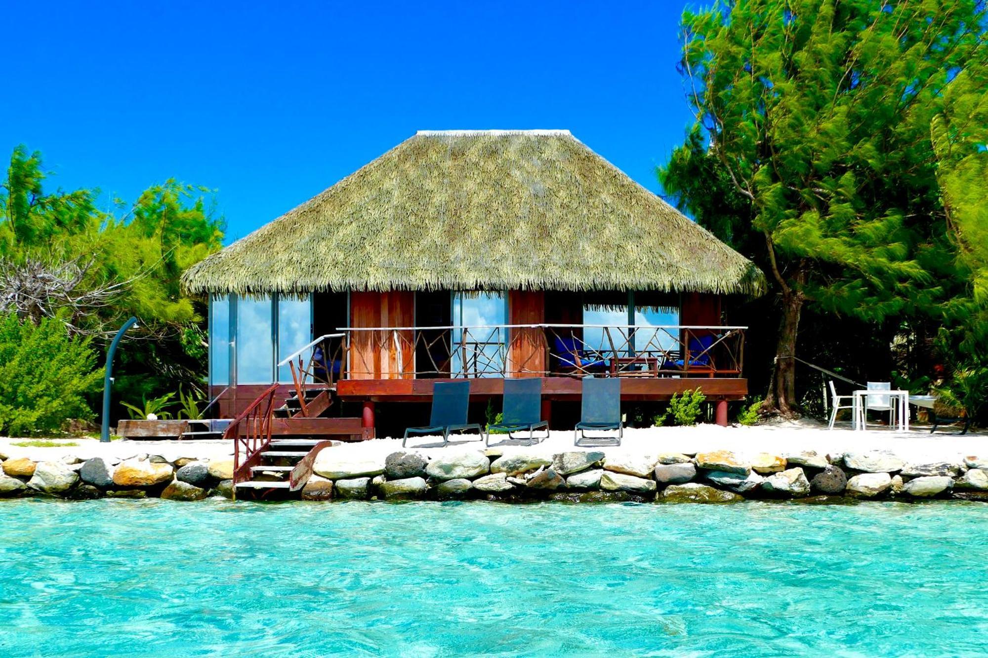 Eden Private Island Tahaa Hotel Patio  Ngoại thất bức ảnh