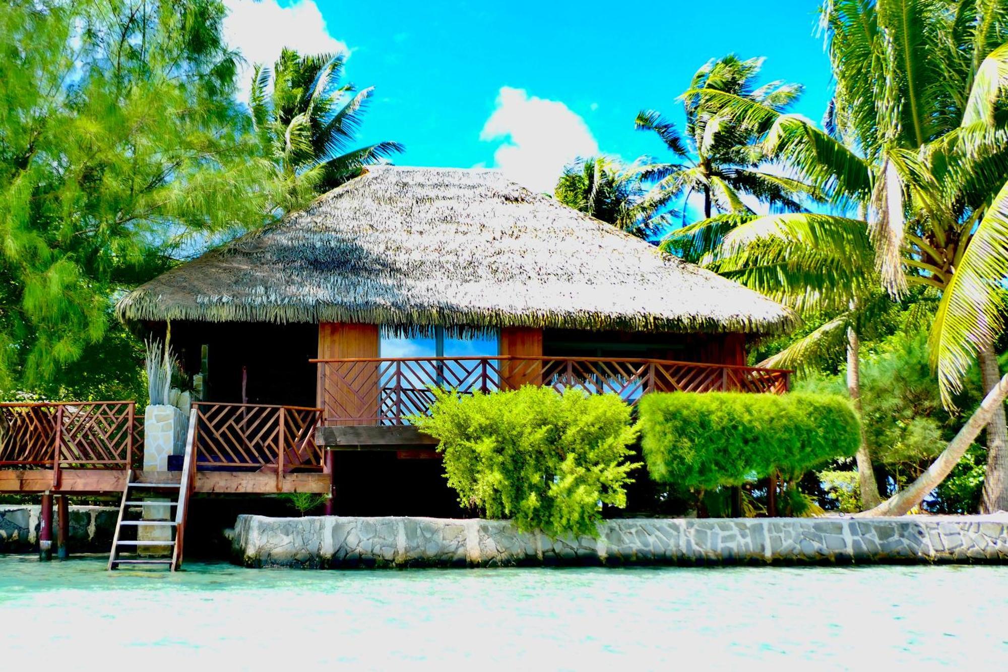 Eden Private Island Tahaa Hotel Patio  Ngoại thất bức ảnh