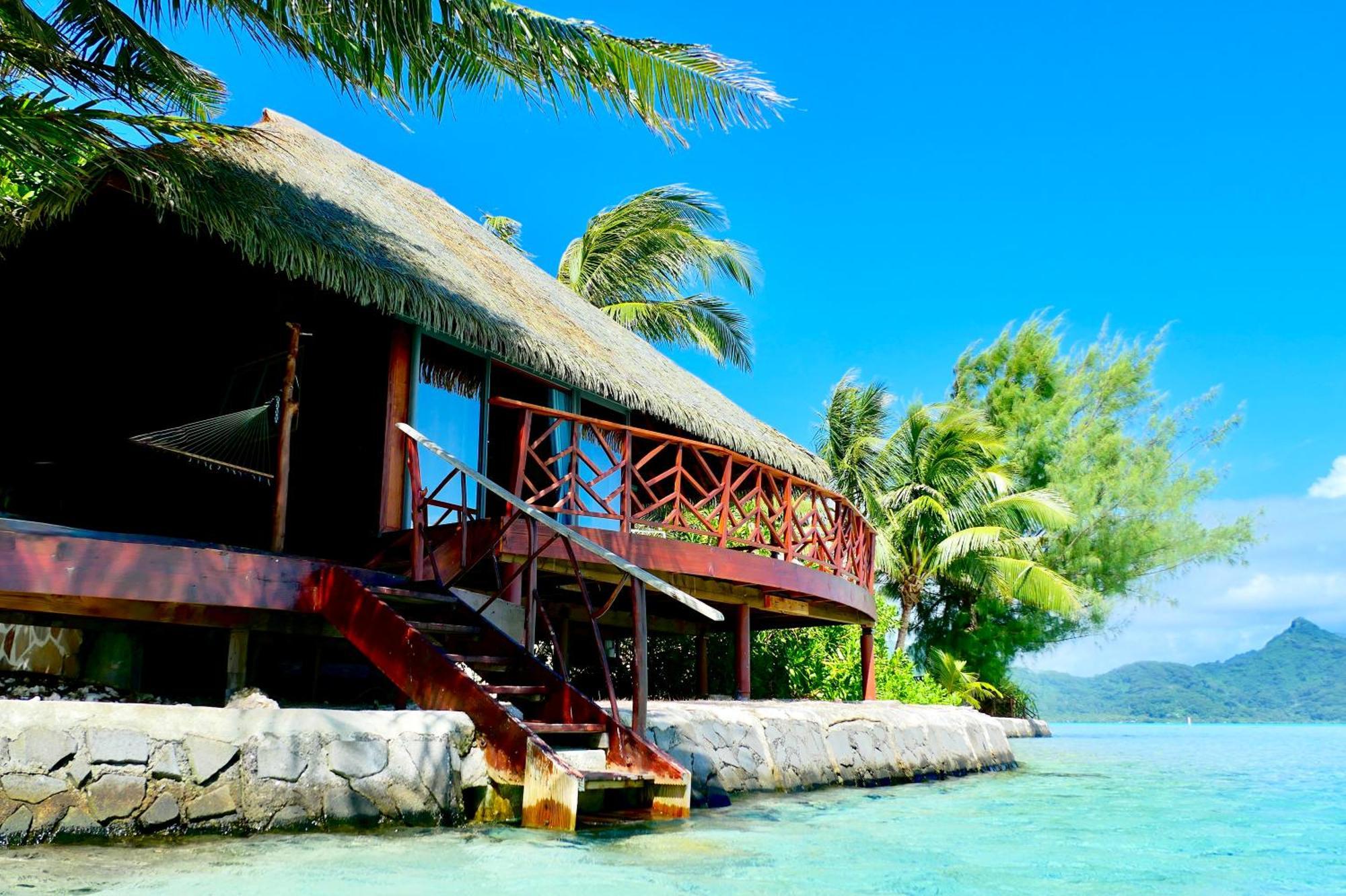 Eden Private Island Tahaa Hotel Patio  Ngoại thất bức ảnh
