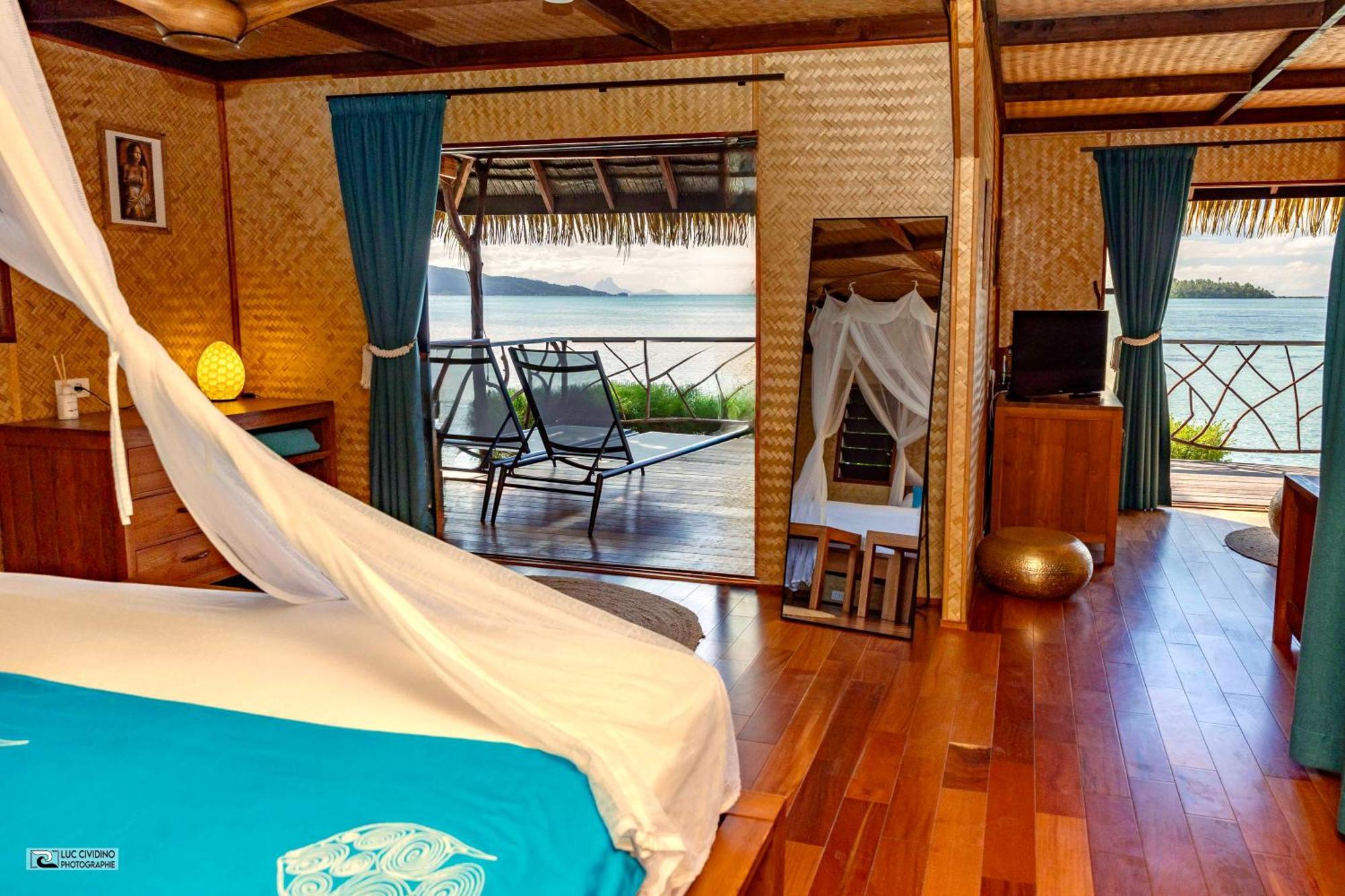 Eden Private Island Tahaa Hotel Patio  Ngoại thất bức ảnh