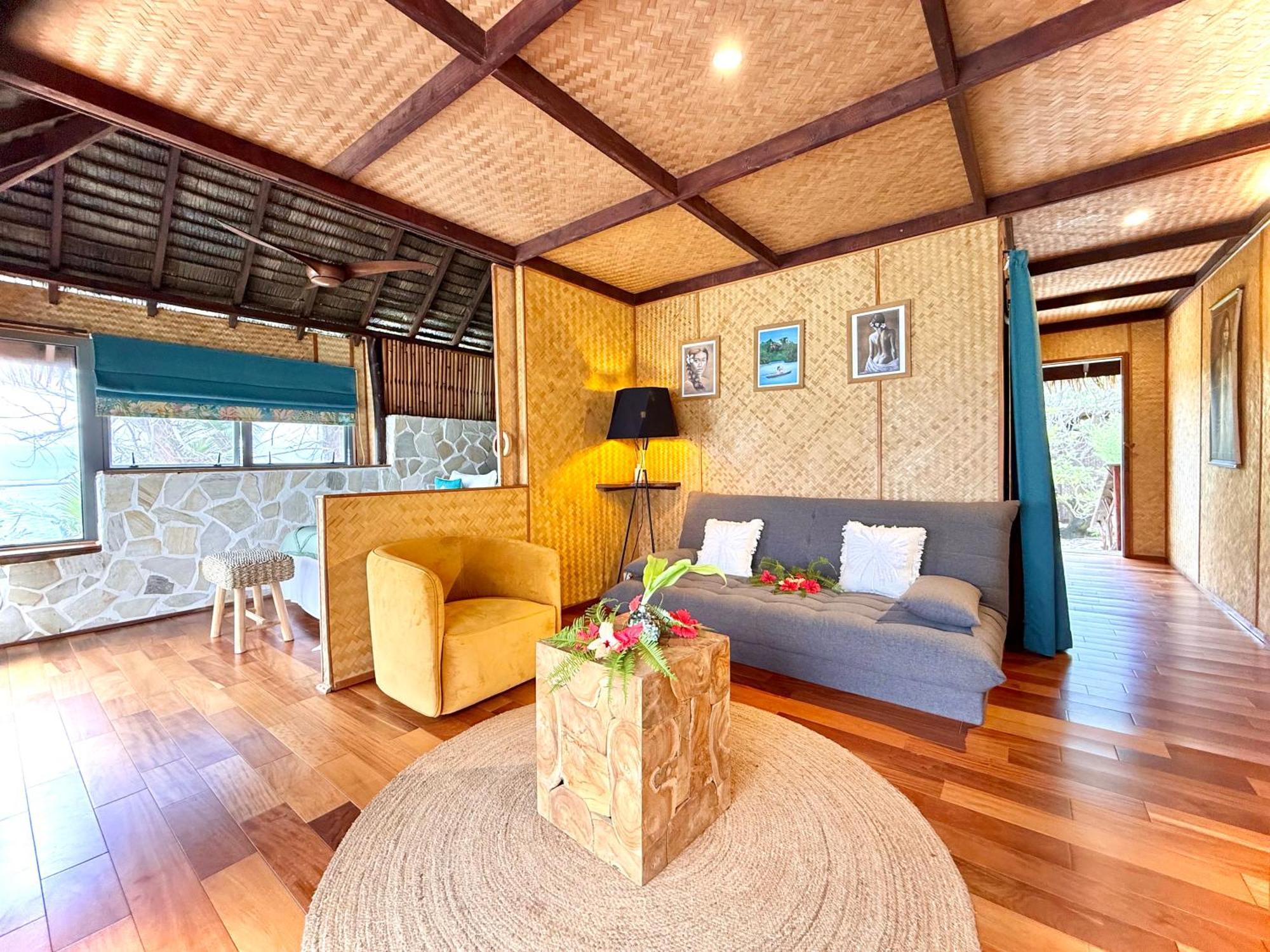 Eden Private Island Tahaa Hotel Patio  Ngoại thất bức ảnh