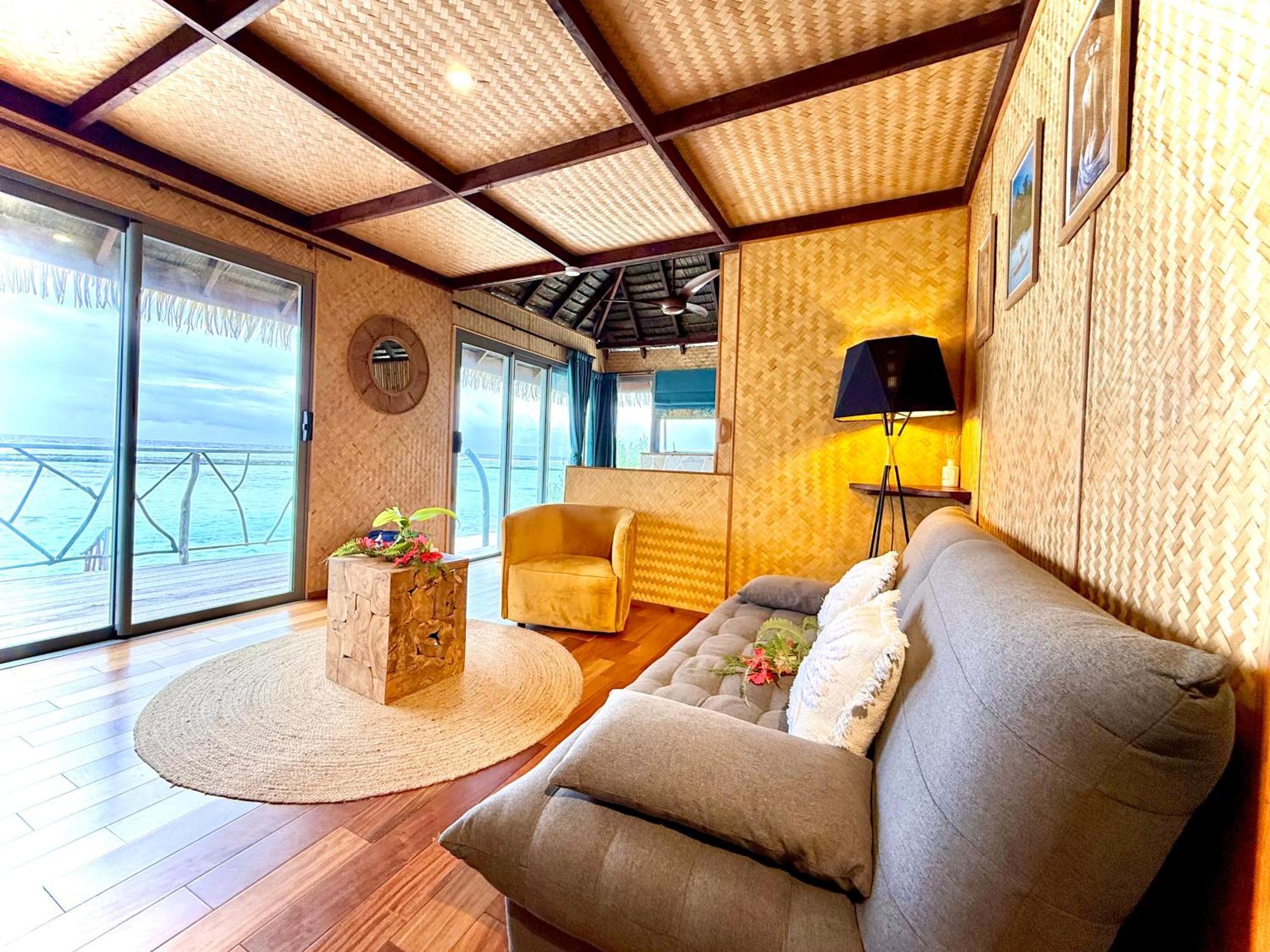 Eden Private Island Tahaa Hotel Patio  Ngoại thất bức ảnh